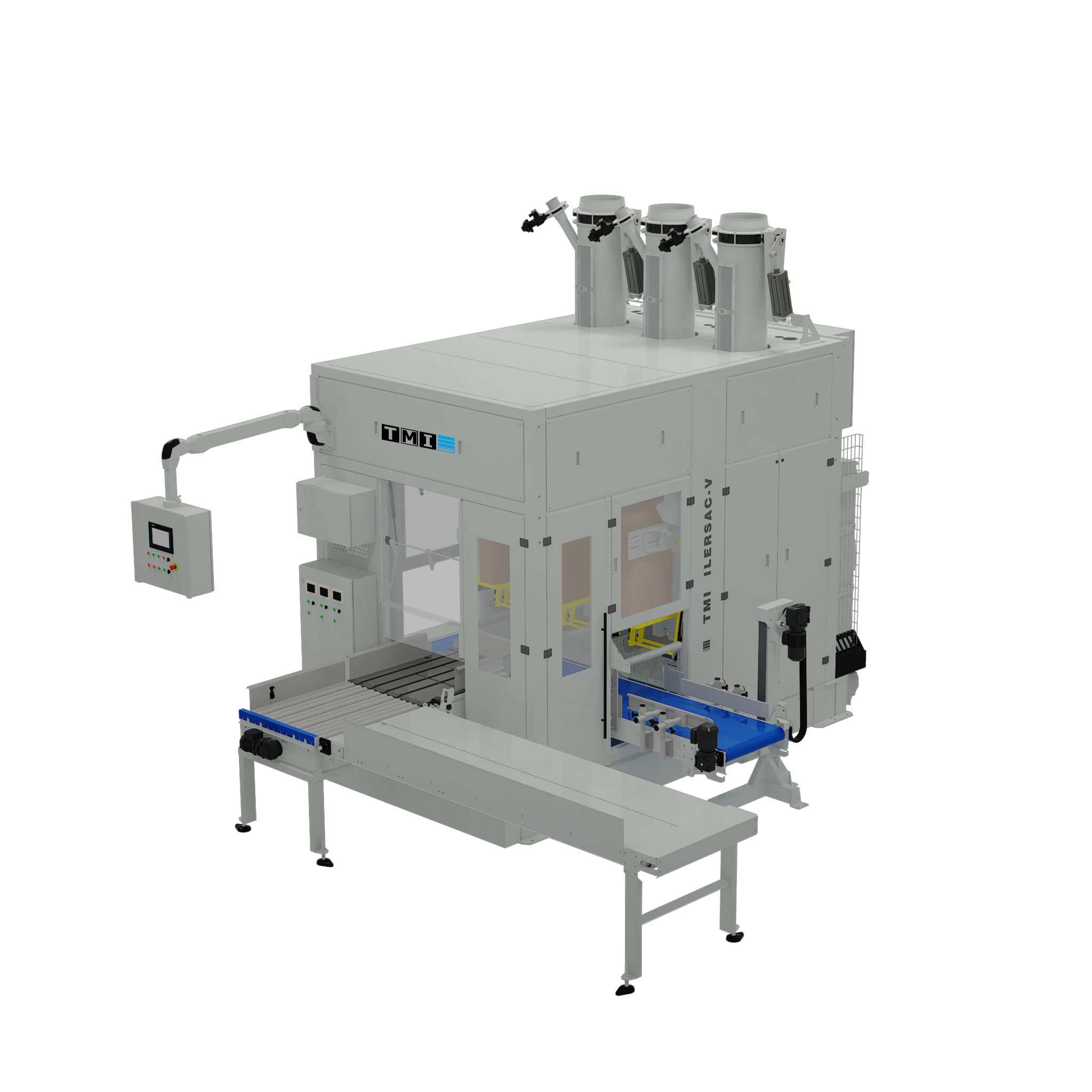 Automatic valve bag filling machine